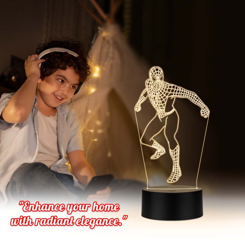 Marvel Spiderman Design Lamp